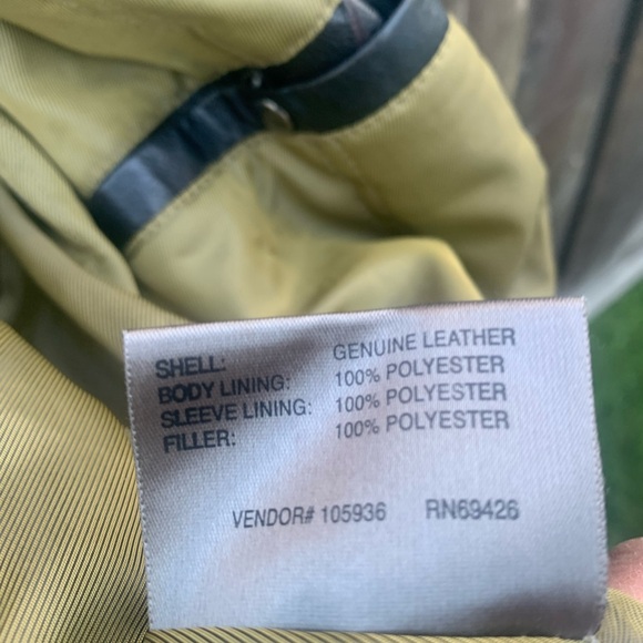 Wilson’s Black Leather Jacket - Picture 4 of 4